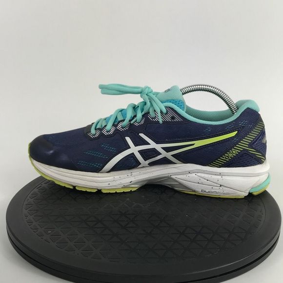 Asics GT-1000 Blue/Green Athletic Running Shoes T6A8N Women’s Size 11 - Picture 9 of 12